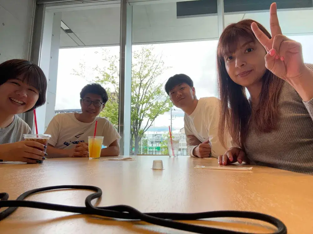 月１のランチ会の様子